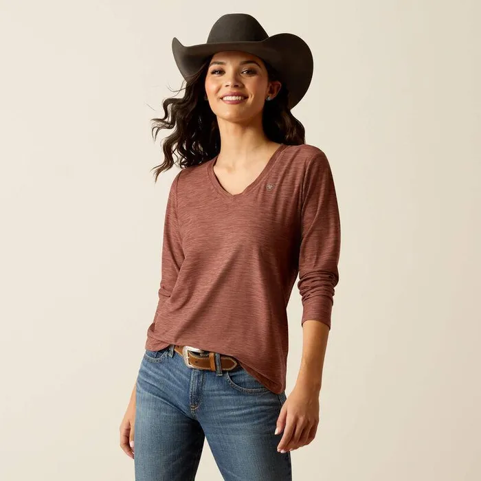 Women TShirts and Tops Ariat Laguna 20 Top Marron