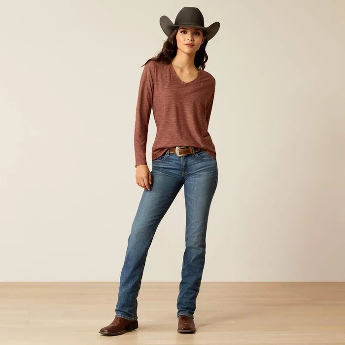 Women TShirts and Tops Ariat Laguna 20 Top Marron Women TShirts and Tops Ariat Laguna 20 Top Marron