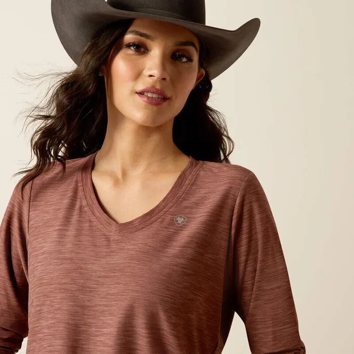 Women TShirts and Tops Ariat Laguna 20 Top Marron Women TShirts and Tops Ariat Laguna 20 Top Marron