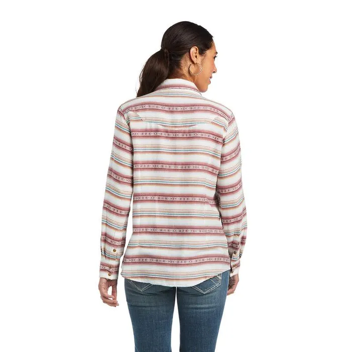 Women TShirts and Tops Ariat REAL Rosewood Shirt Rosewood Jacquard