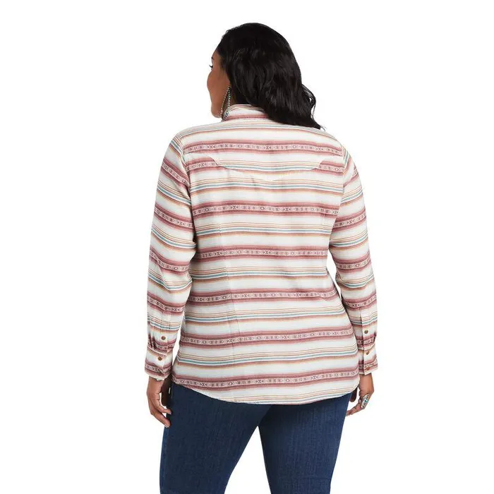 Women TShirts and Tops Ariat REAL Rosewood Shirt Rosewood Jacquard