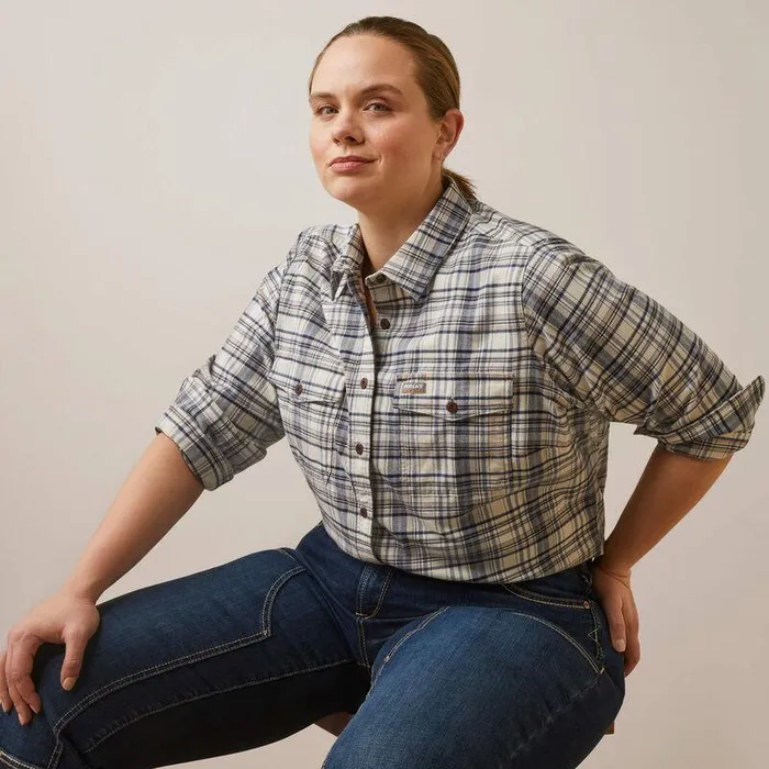 Women TShirts and Tops Ariat Rebar Flannel DuraStretch Work Shirt String Plaid Women TShirts and Tops Ariat Rebar Flannel DuraStretch Work Shirt String Plaid