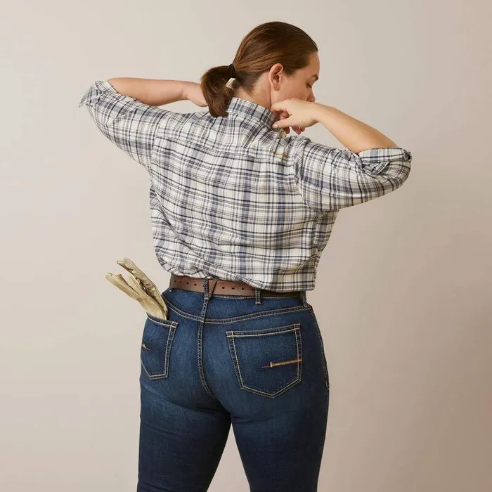 Women TShirts and Tops Ariat Rebar Flannel DuraStretch Work Shirt String Plaid Women TShirts and Tops Ariat Rebar Flannel DuraStretch Work Shirt String Plaid