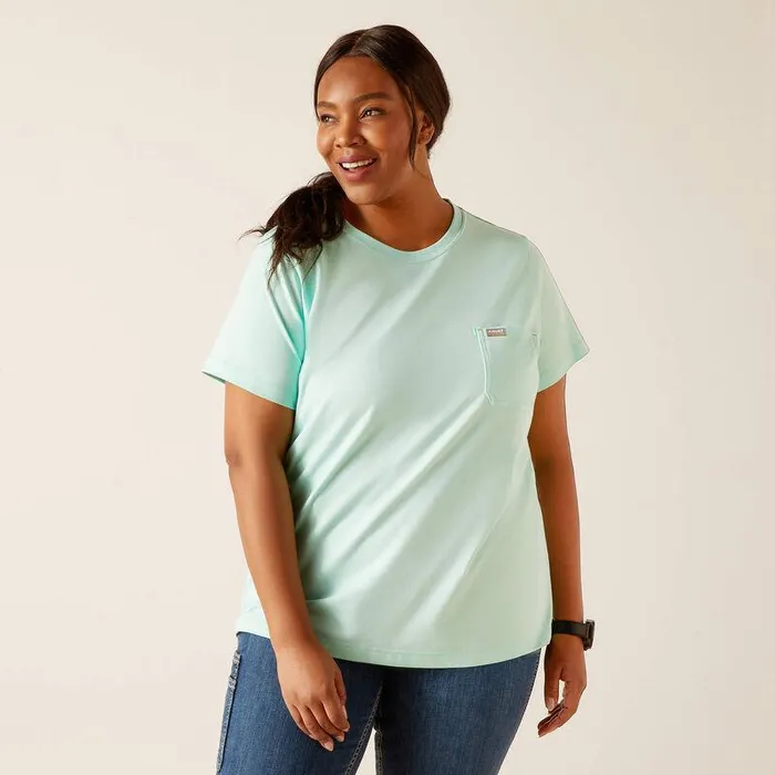 Women TShirts and Tops Ariat Rebar Workman True Grit TShirt Yucca Women TShirts and Tops Ariat Rebar Workman True Grit TShirt Yucca