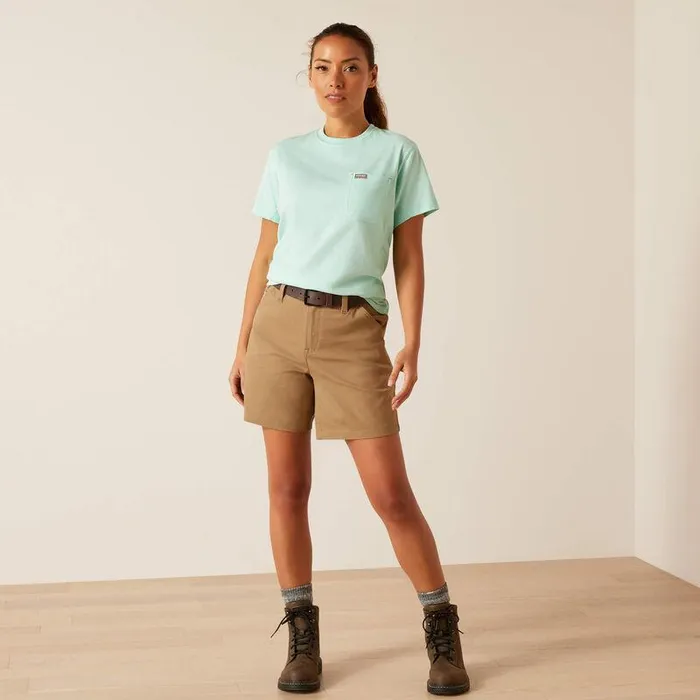 Women TShirts and Tops Ariat Rebar Workman True Grit TShirt Yucca Women TShirts and Tops Ariat Rebar Workman True Grit TShirt Yucca