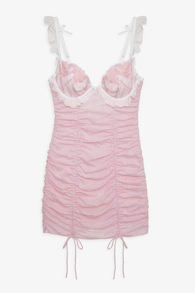 Women Tawny Slip Dress Pink For Love and Lemons Lingerie Women Tawny Slip Dress Pink For Love and Lemons Lingerie
