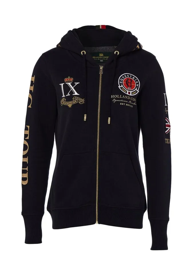 Women Team Hoodie Navy Holland Cooper Hoodies
