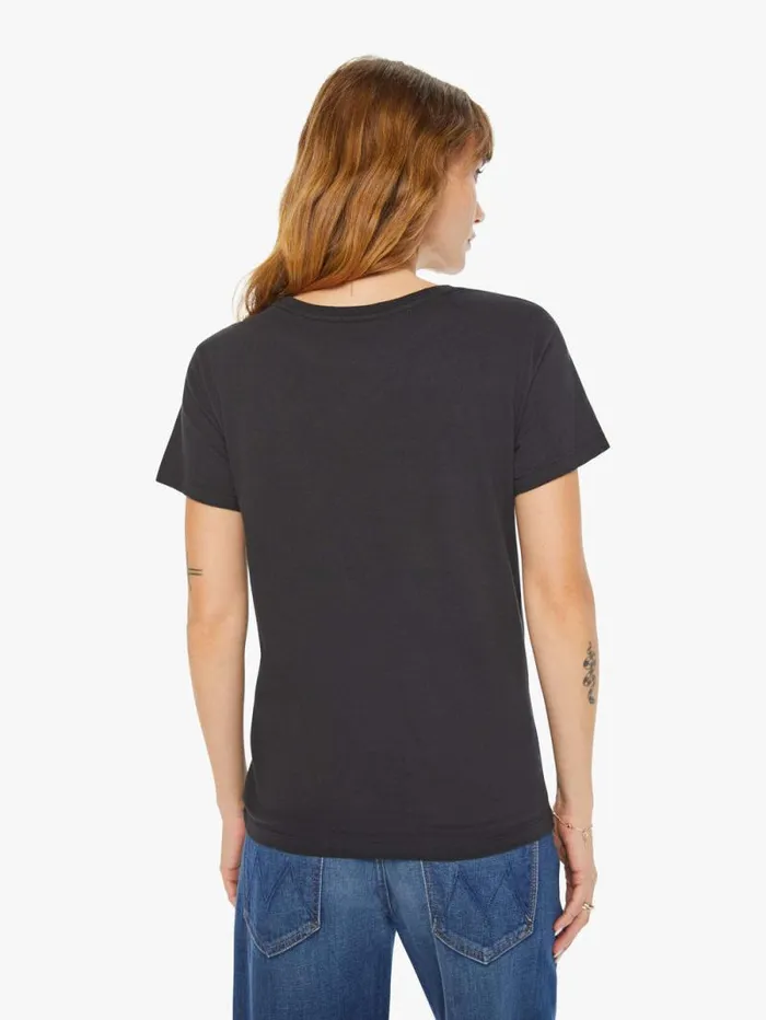 Women Tees Tanks Mother Denim Scorpio Zodiac Tee Black