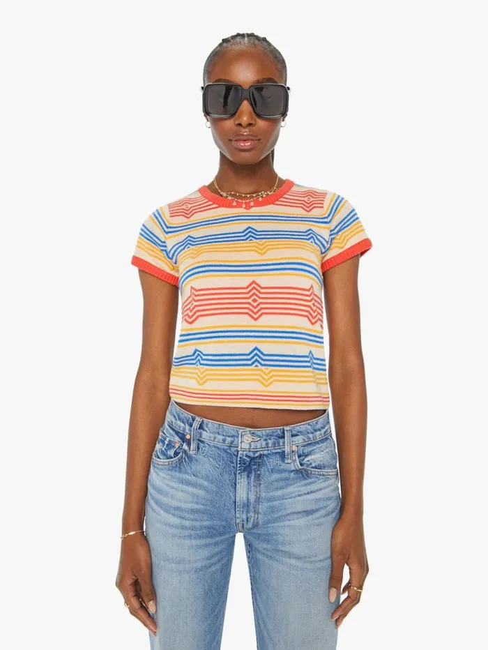 Women Tees Tanks Mother Denim The Itty Bitty Scoop Assorted