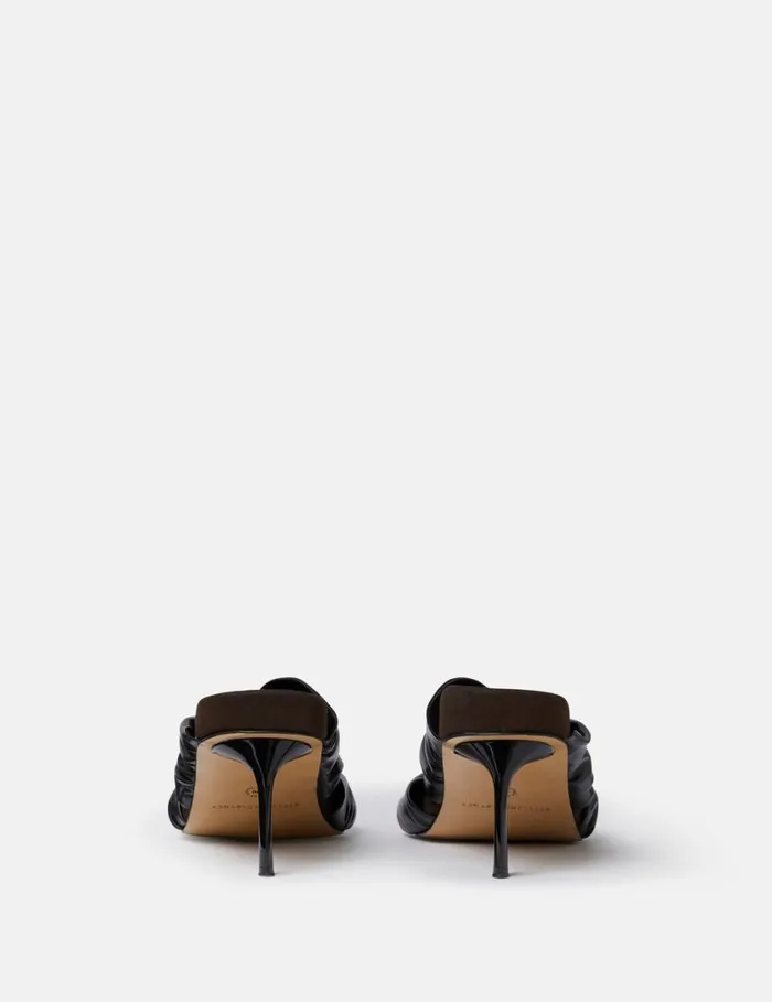 Women Terra Twisted AlterMat Mules Midnight Black Stella McCartney Heels