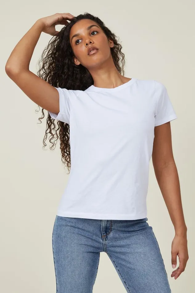 Women Tops Cotton On The Classic Organic Tee White