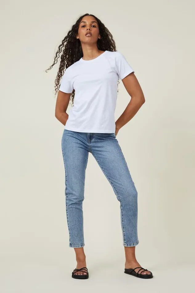 Women Tops Cotton On The Classic Organic Tee White