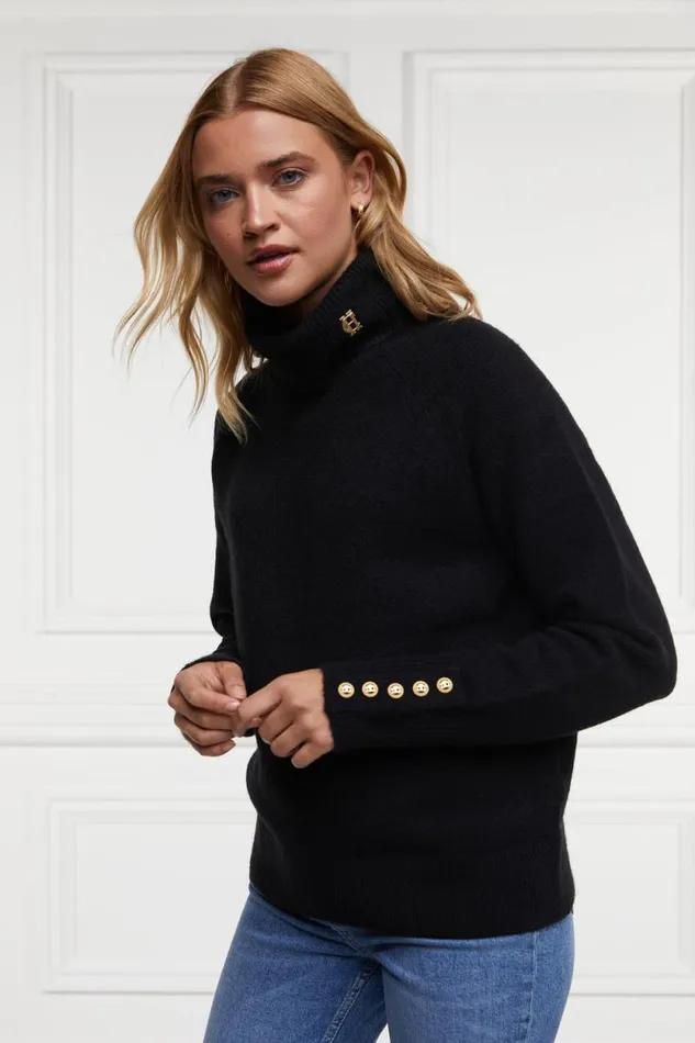 Women Tori Knit Black Holland Cooper Knitwear Women Tori Knit Black Holland Cooper Knitwear