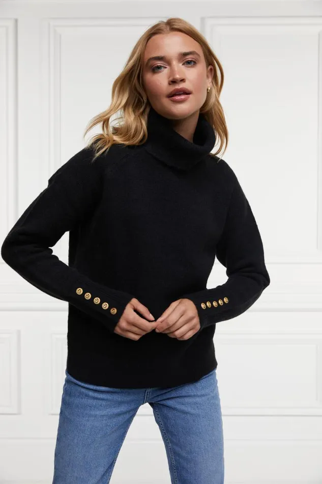 Women Tori Knit Black Holland Cooper Knitwear Women Tori Knit Black Holland Cooper Knitwear