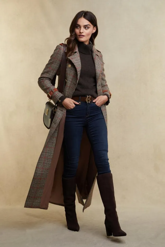 Women Tori Knit Chocolate Holland Cooper Knitwear Women Tori Knit Chocolate Holland Cooper Knitwear