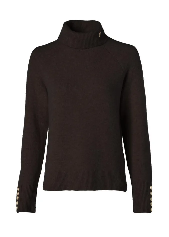 Women Tori Knit Chocolate Holland Cooper Knitwear Women Tori Knit Chocolate Holland Cooper Knitwear