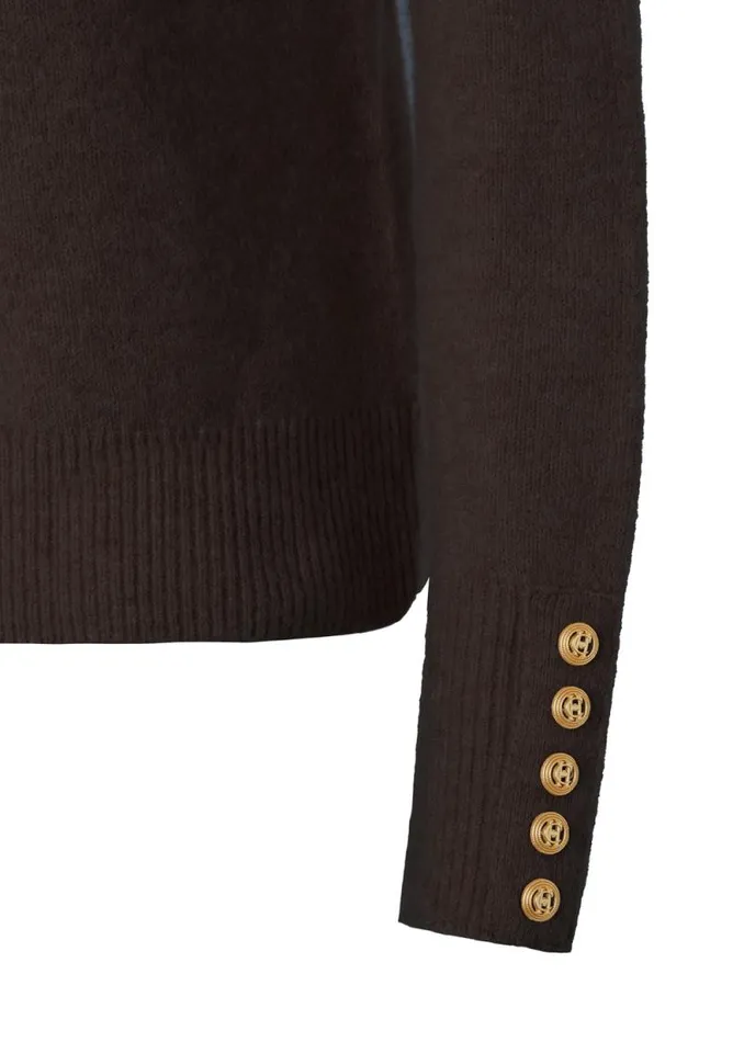 Women Tori Knit Chocolate Holland Cooper Knitwear Women Tori Knit Chocolate Holland Cooper Knitwear
