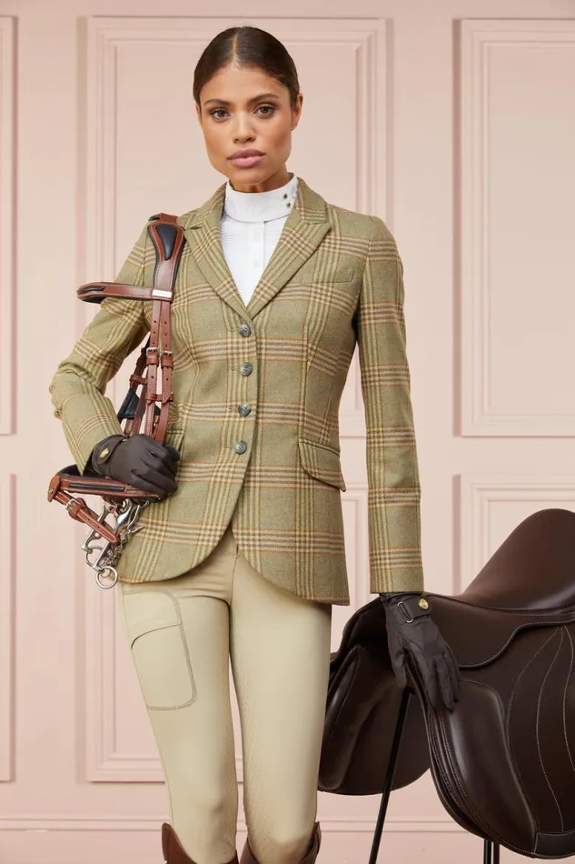 Women Tweed Riding Jacket Leveret Holland Cooper Tailoring