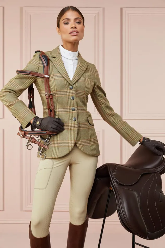 Women Tweed Riding Jacket Leveret Holland Cooper Tailoring
