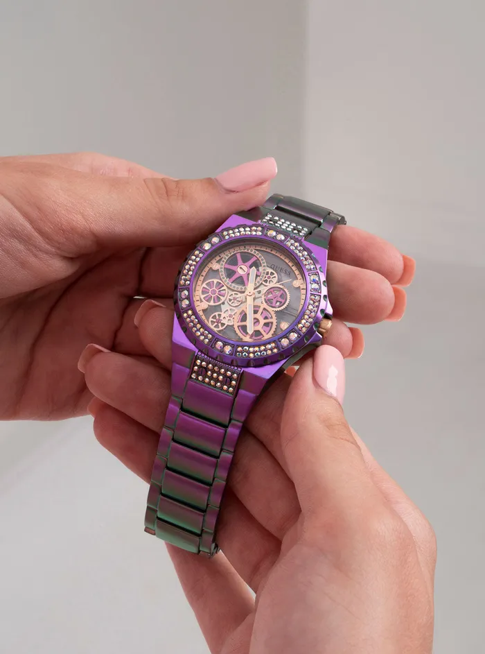 Women Watches GUESS Multi Iridescent Reveal Watch