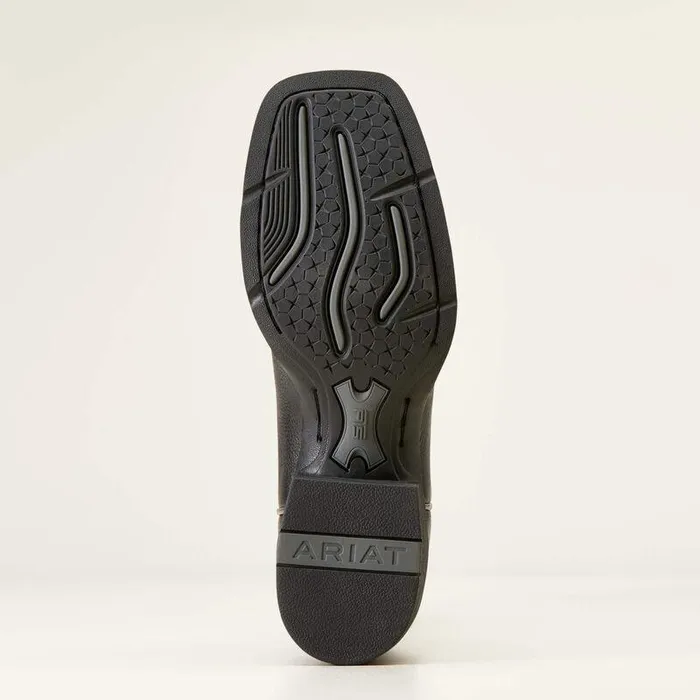 Women Western Boots Ariat Round Up Remuda Western Boot Black Deertan