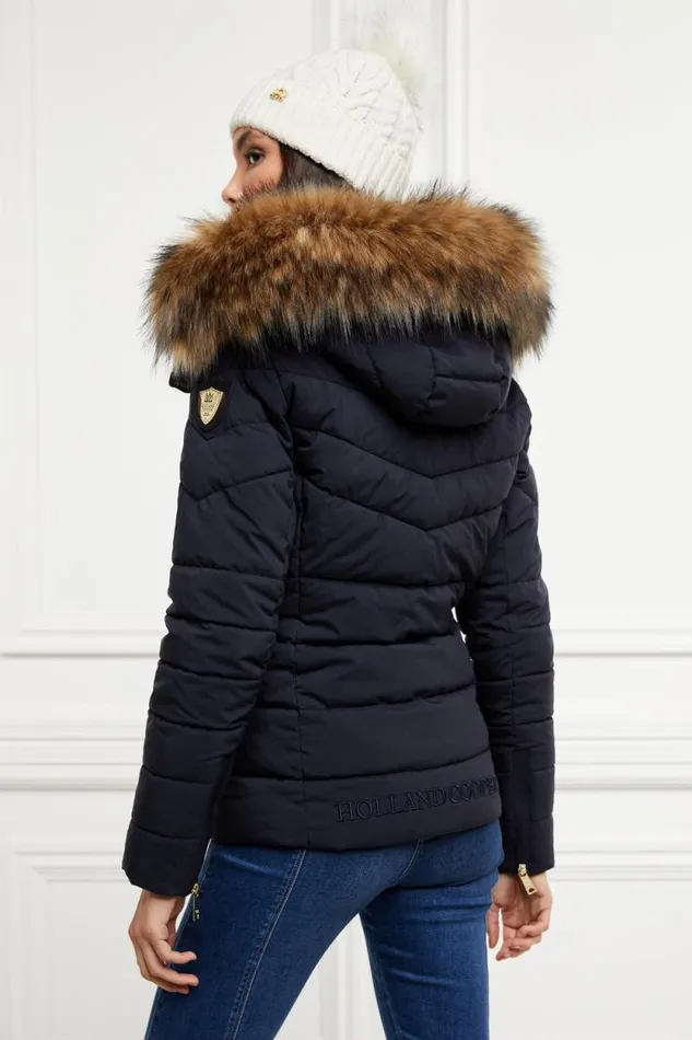 Women Whistler Puffer Jacket Ink Navy Holland Cooper Jackets