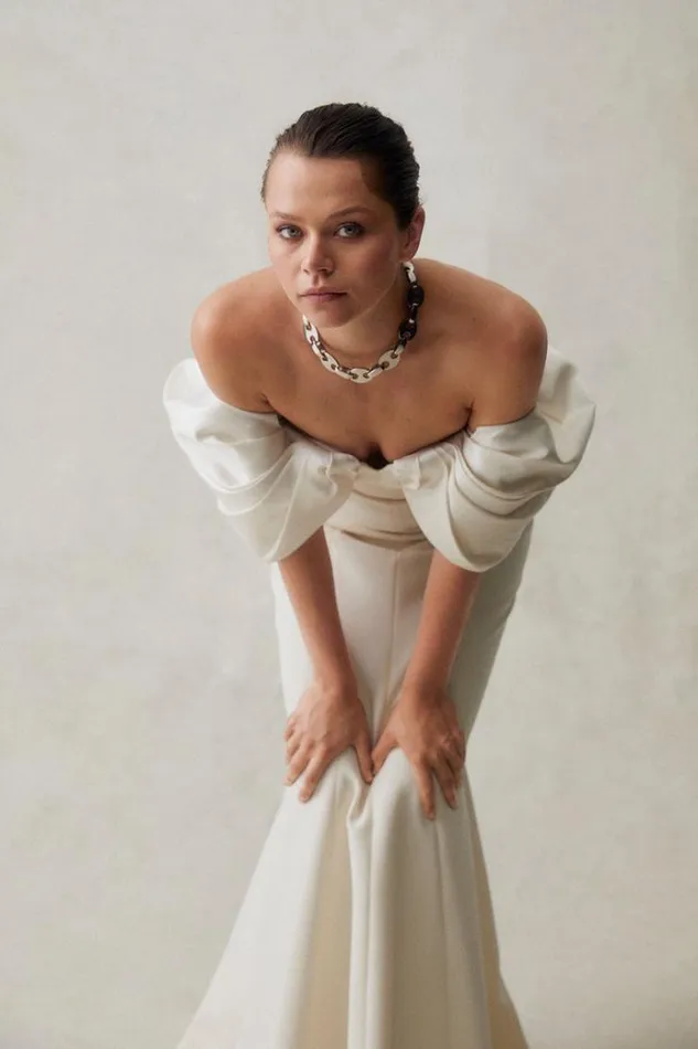 Women White Dresses Rachel Gilbert Rachel Gilbert Bridal VIOLA GOWN 8211 IVORY
