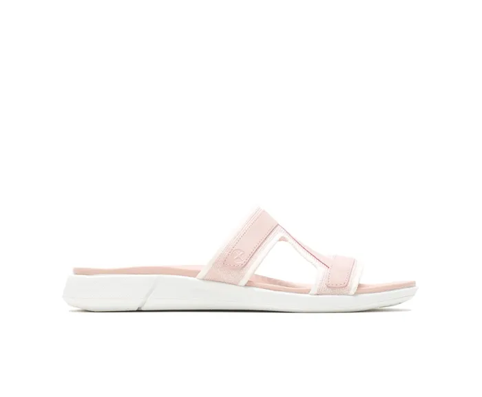 Women Willa Knit Slide Pale Rose Knit Sandals Hush Puppies