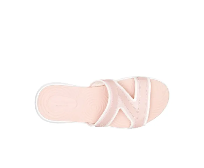 Women Willa Knit Slide Pale Rose Knit Sandals Hush Puppies