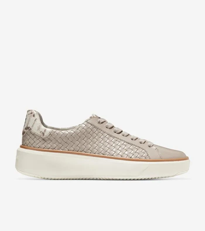 Women Women039s GrandPr Topspin Lux Sneaker Gray Cole Haan Sneakers