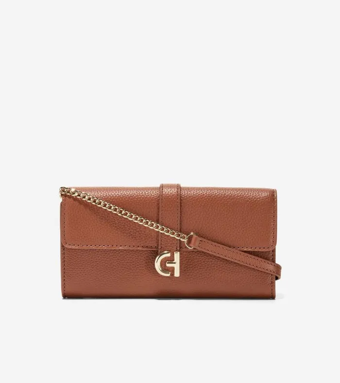 Women Women039s Wallet On A Chain Orange Cole Haan Bags and Backpacks