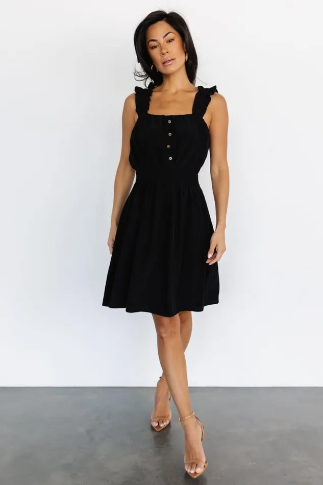 Women Zaylee Tank Short Dress Black Baltic Born Short Dresses
