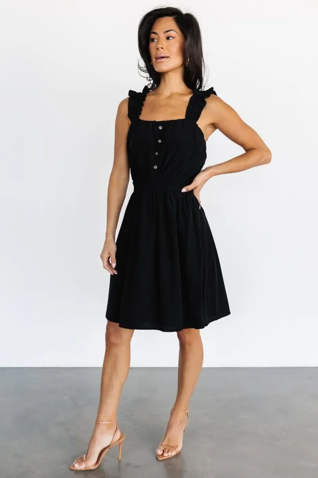 Women Zaylee Tank Short Dress Black Baltic Born Short Dresses Women Zaylee Tank Short Dress Black Baltic Born Short Dresses