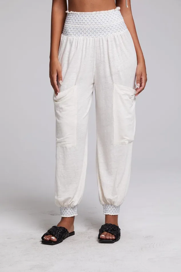 Womens Bottoms Chaser Brand Caterina Gardenia Trouser