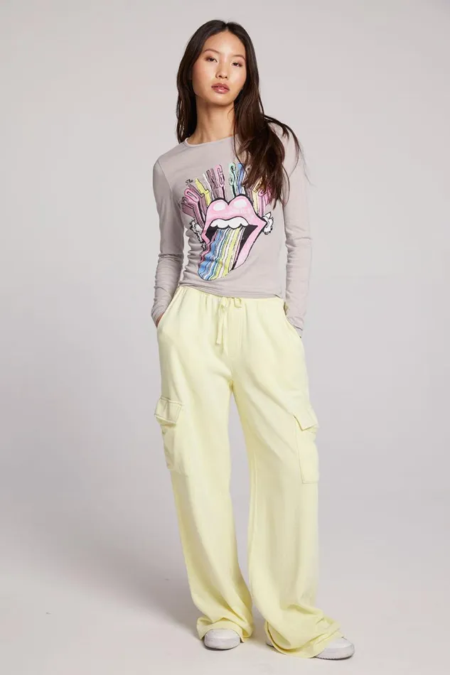 Womens Bottoms Chaser Brand Iris Pana Cotta Trouser