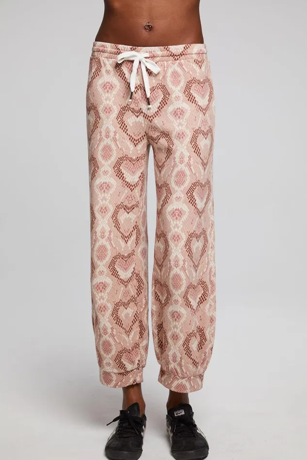 Womens Bottoms Chaser Brand Love Snake Pants