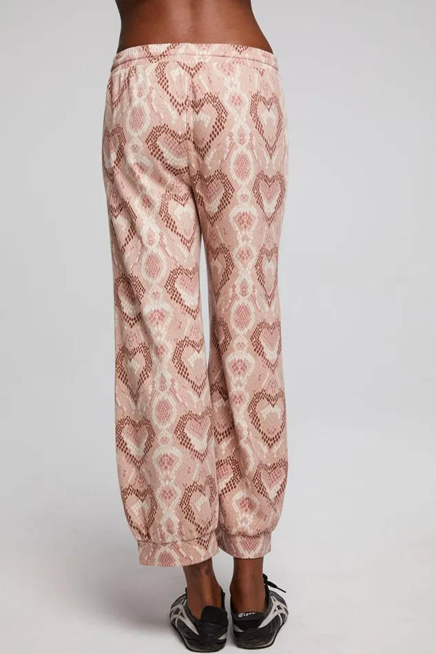 Womens Bottoms Chaser Brand Love Snake Pants