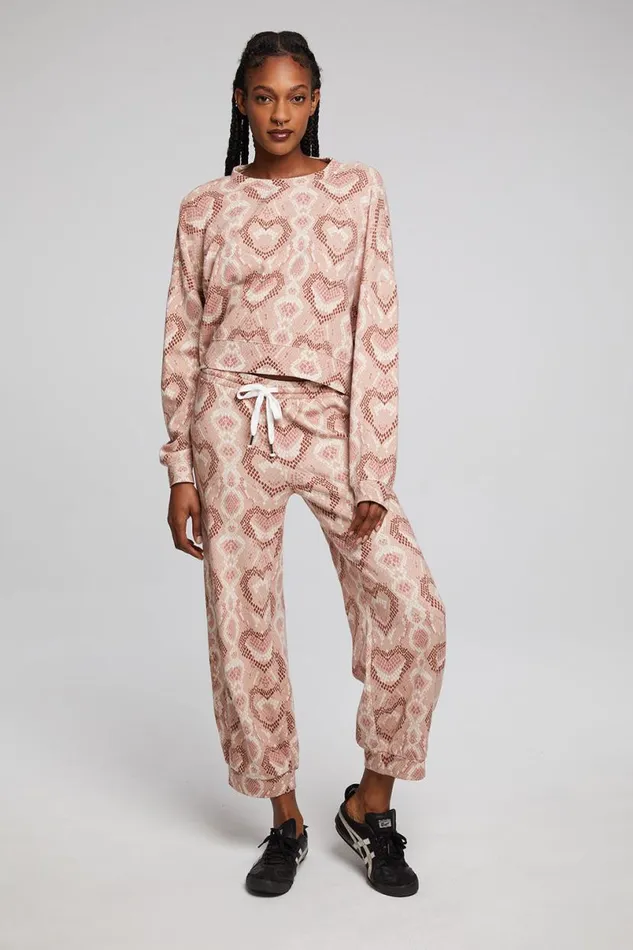 Womens Bottoms Chaser Brand Love Snake Pants