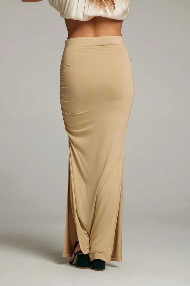 Womens Bottoms Chaser Brand Wynwood Cappuccino Skirt