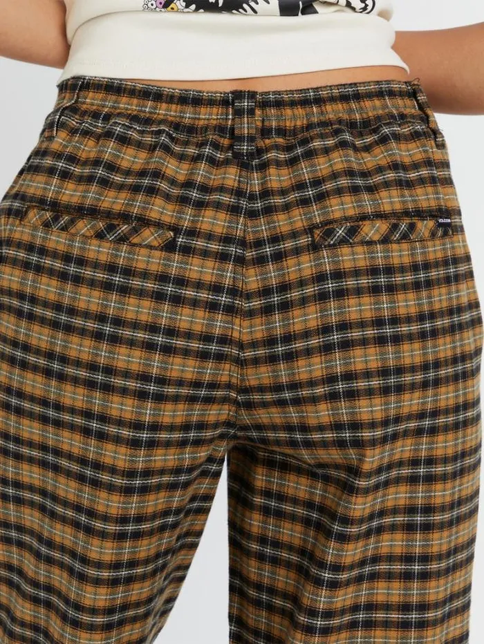 Womens Bottoms Volcom Thisthatthem Skate Pants 8211 Dijon