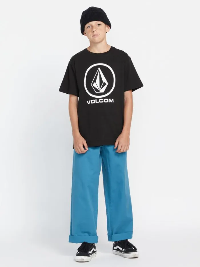 Womens Bottoms Volcom Thisthatthem Skate Pants 8211 Harbor Blue