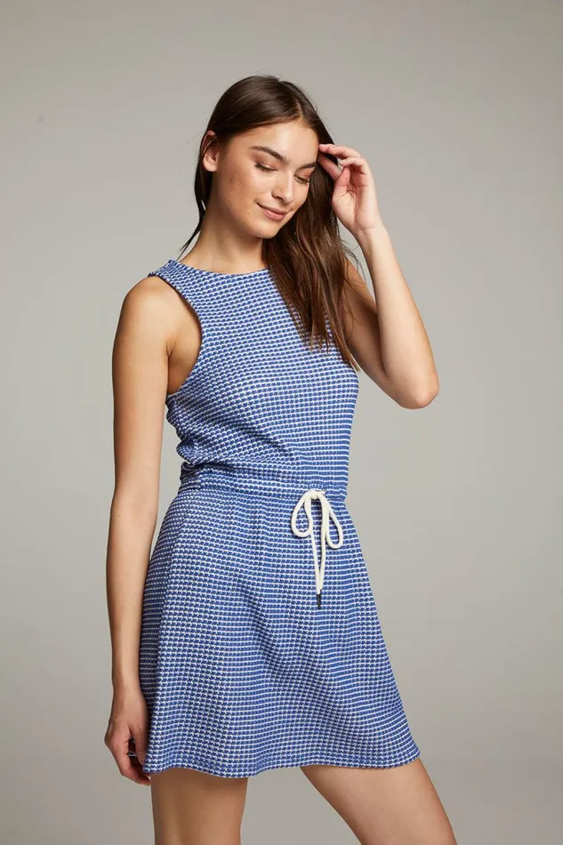 Womens Dresses Chaser Brand Delray Cobalt Blue Mini Dress