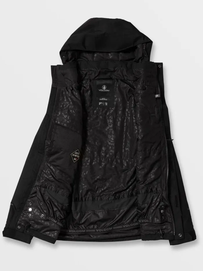 Womens Jackets Volcom Ell Insulated GoreTex Jacket 8211 Black