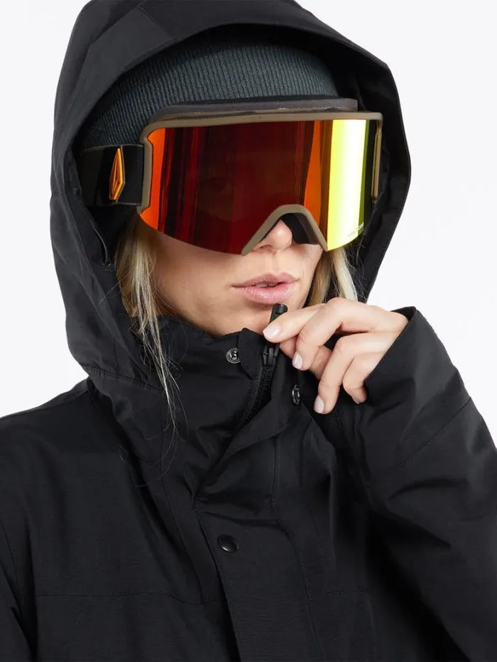 Womens Jackets Volcom Ell Insulated GoreTex Jacket 8211 Black