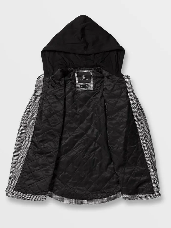 Womens Jackets Volcom Insulated Flannel 8211 Moonbeam