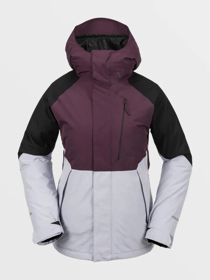 Womens Jackets Volcom VCo Aris GoreTex Jacket 8211 Blackberry