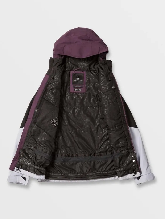 Womens Jackets Volcom VCo Aris GoreTex Jacket 8211 Blackberry