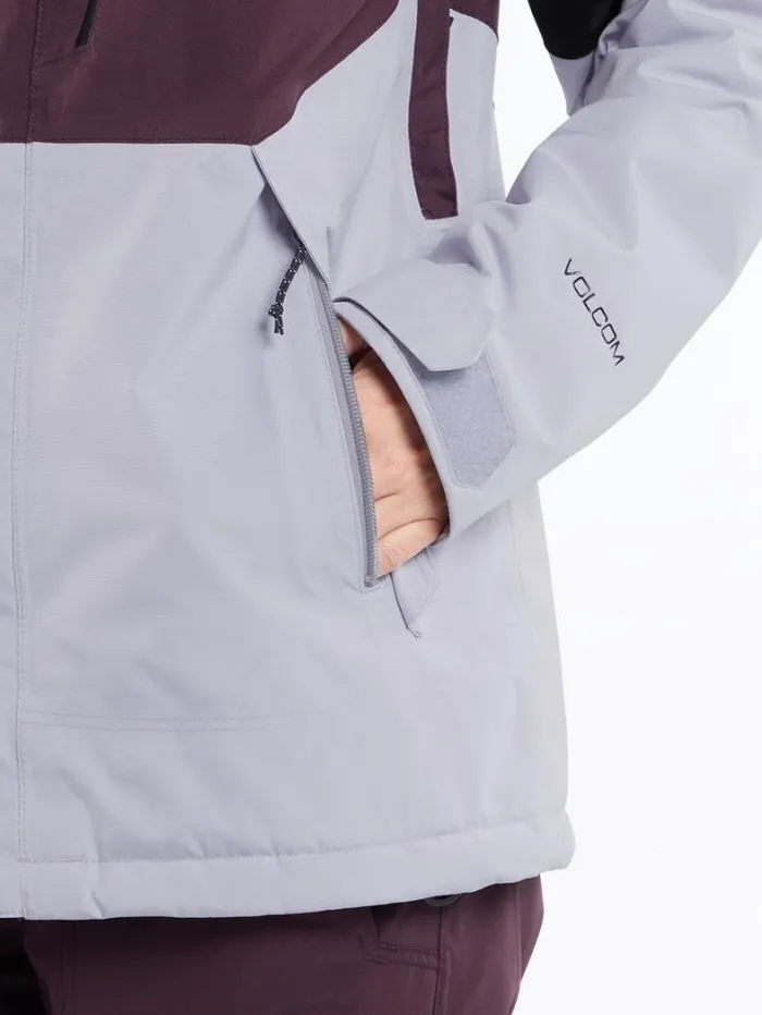 Womens Jackets Volcom VCo Aris GoreTex Jacket 8211 Blackberry