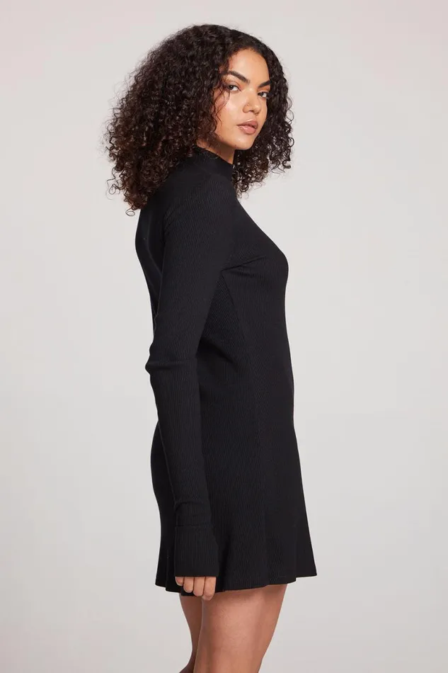 Womens Loungewear Chaser Brand Jasmi Licorice Mini Dress