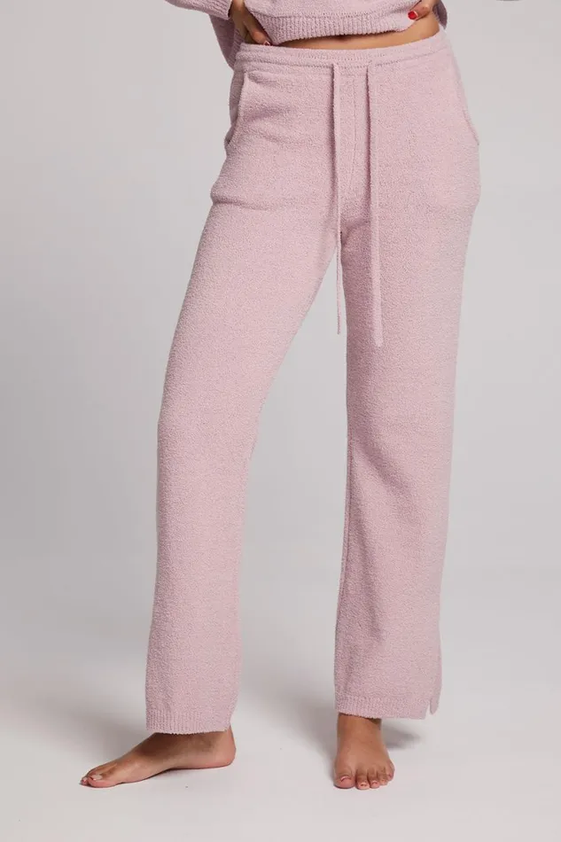 Womens Loungewear Chaser Brand Java Mauve Rose Joggers